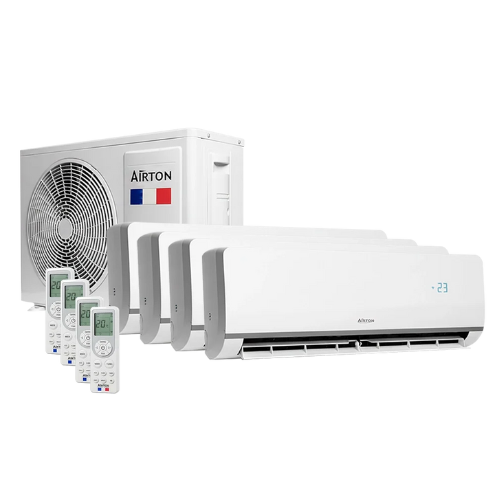 Climatiseur réversible Quadrisplit (x4) - Pompe à chaleur Air (PAC) - Précommande 30/11