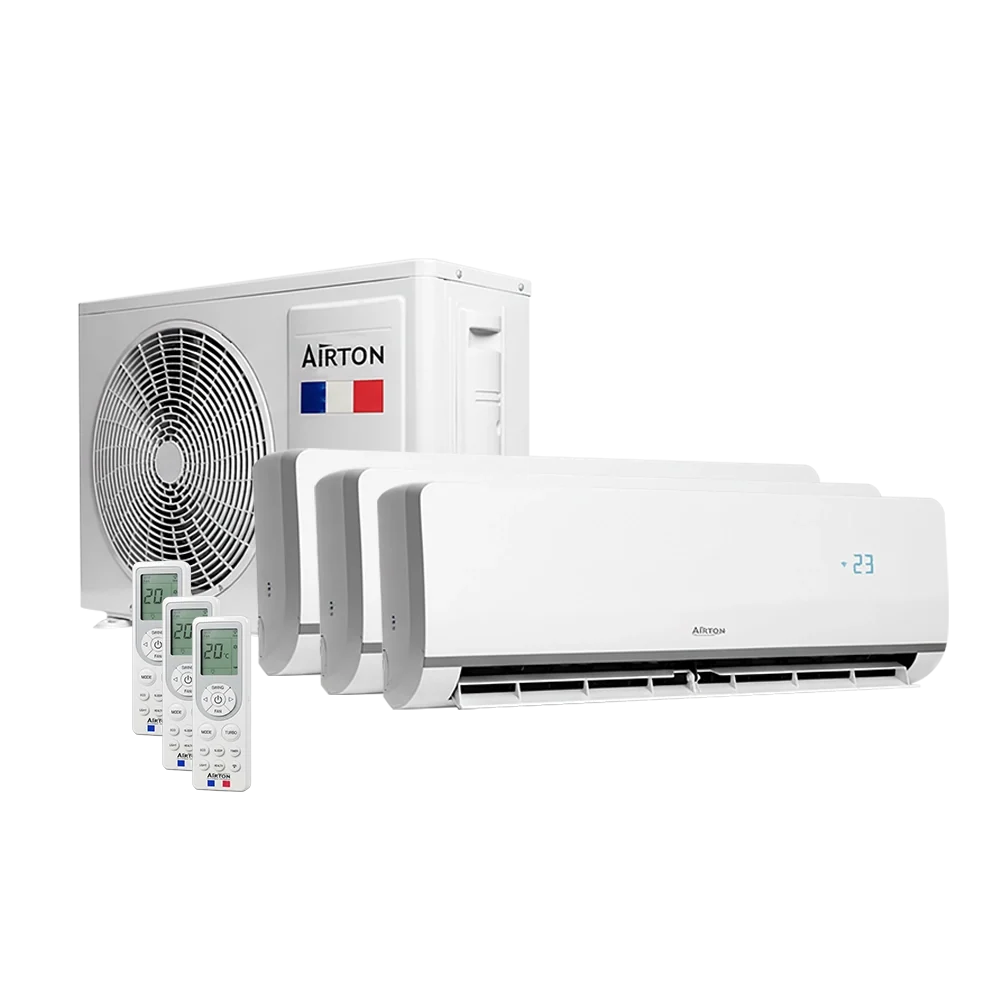 Climatiseur réversible Trisplit (x3) - Pompe à chaleur Air (PAC) - Précommande 30/11
