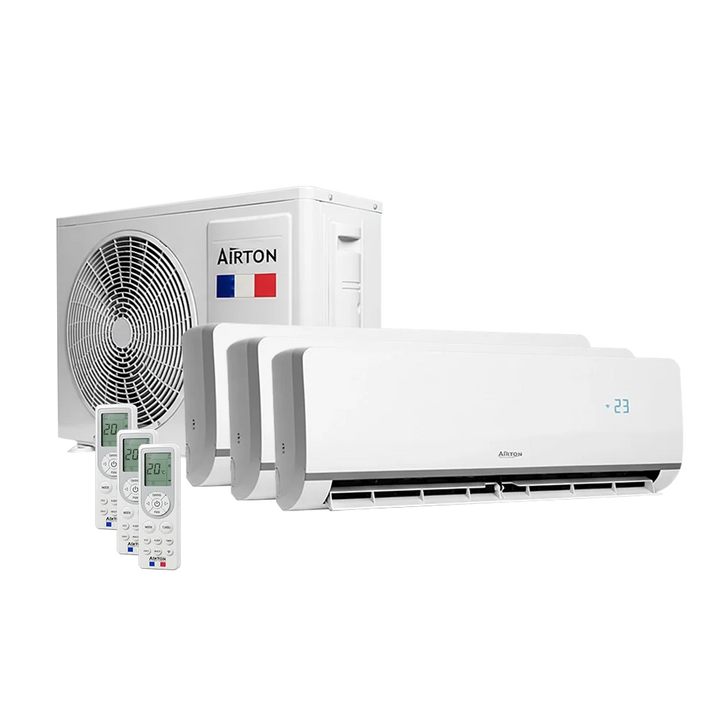 Climatiseur réversible Trisplit (x3) - Pompe à chaleur Air (PAC) - Précommande 30/11