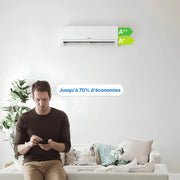 Climatiseur réversible Trisplit (x3) - Pompe à chaleur Air Air (PAC) - Précommande 30/11